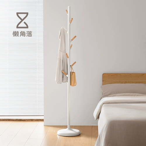懒角落 Стойка для одежды напольная домашняя спальня небольшая висящая одежда не занимает место в доме