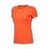 Li Ning áo thun ngắn tay nữ toàn diện tập luyện mùa hè nhanh khô thoáng mát cổ tròn thể thao ngắn ATSL278 - Áo phông thể thao Áo phông thể thao