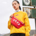 Tuần lễ thời trang Paris với cùng một đoạn Li Ning túi nam và túi nữ túi thể thao mới ABLN112 - Túi mua túi đeo hông chạy bộ	 Túi
