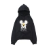 Li Ning Mickey tên chung áo len nữ mới tay dài trùm đầu thời trang áo sơ mi thể thao - Thể thao lông cừu / jumper Thể thao lông cừu / jumper