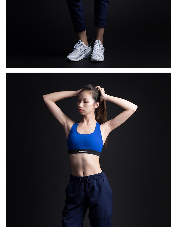 Monster Guardians Women Sức mạnh cao Hỗ trợ Ngực Pad Đồ lót thể thao chuyên nghiệp Áo lót thể thao ao tap yoga