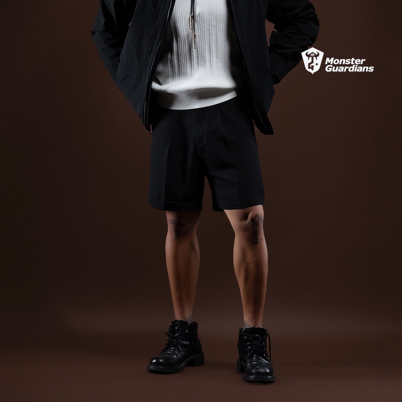 Monster Guardians N Series Men's Spring and Summer Moisture-Wicking and Cool Sports and Leisure Suit Shorts