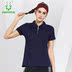 Áo sơ mi polo quảng cáo Áo sơ mi nữ ngắn tay nửa dây kéo Ve áo thể thao giản dị Áo golf đơn giản áo polo trẻ em Áo polo thể thao