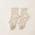 Vớ cotton Nhật Bản vớ cotton nữ vớ retro sóng sinh viên vớ mùa thu mùa đông phong cách vớ nữ vớ da quần Bít tất nữ