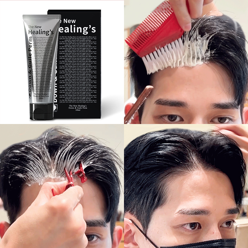 MOETA Han Style Liu Hai Styling Paste Temples Corner Softening Hair Root Correction Service Post Bronzing Men's Hair Softener-Taobao