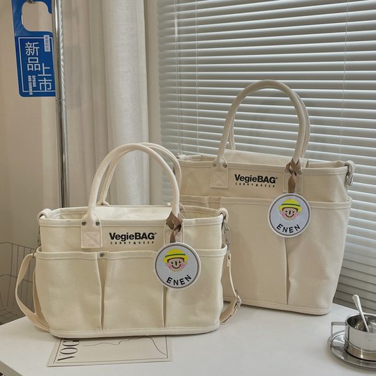 Японская сумка-органайзер для мам, вместительная, многофункциональная, сумка через плечо для мам и малышей, можно повесить на коляску.