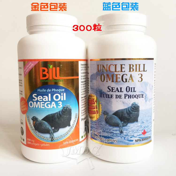 SPOT Canada BILL Conga American Uncle Seal Oil Softgels 300 Capsules 500mg