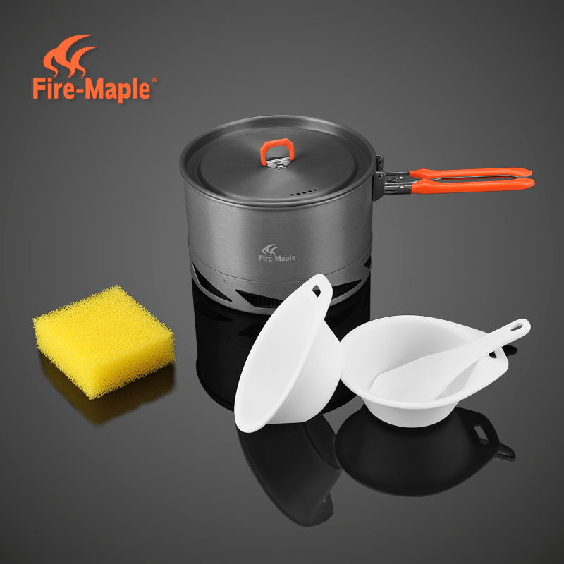 Fire maple feast picnic hot pot outdoor mountaineering picnic set pot special high-efficiency hot cooking pot for alpine regions