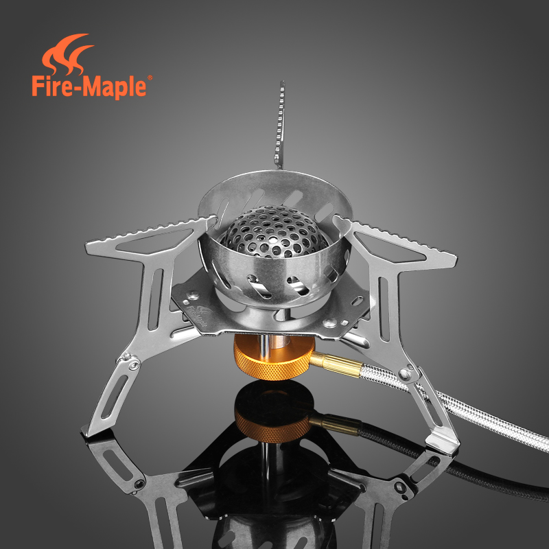 Popularity Fire Maple Glow Two-piece Windproof Gas furnace end 2900W Outdoor High altitude Low Cold Furnace Stove