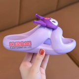 Детские тапочки, летняя нескользящая обувь, милые слайдеры, мягкая подошва