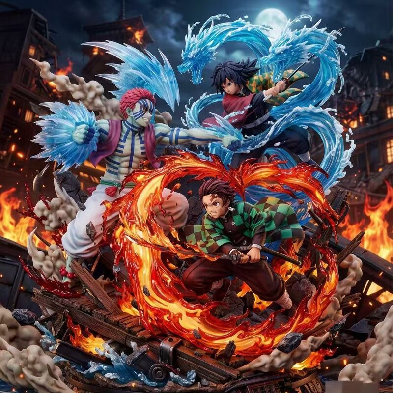 Special Offer! Domestic Demon Slayer Figure [Only Nine Models from the Picture] Trendy Collectible Ornament Birthday Gift