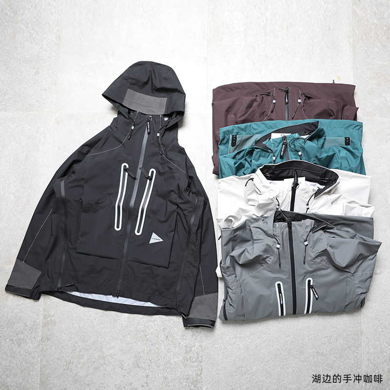 In Stock Want Freedom 24Ss Pertex Windproof and Waterproof Outdoor Casual Fully Taped 5-Color Jacket