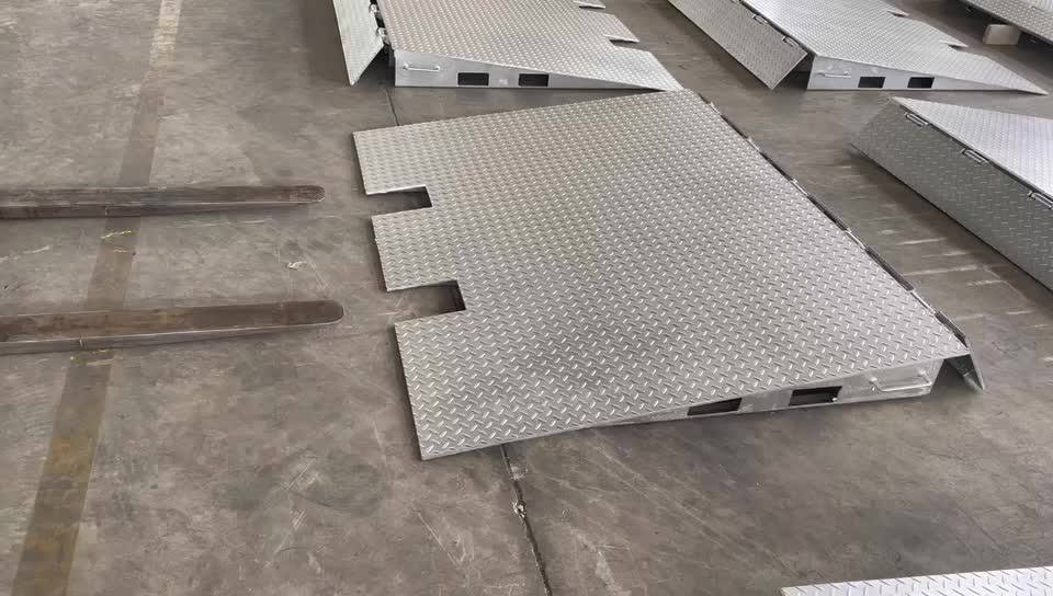 Tailongrise New Foldable Container Ramp 6,500kg Capacity/forklift ...