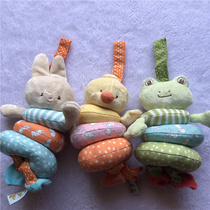 Clear Barn Bay Rabbit Classic Cute Animal Styling Pull-Shake Car Hang Bed Hang Comforts Puzzle Dolls Bedtime Stories