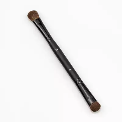 Double-headed eye shadow brush smoky makeup Eyelid brush Reclining brush Smudge brush Eye tail brush Pony hair