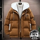 YH681 Пуховик хаки-одинарный