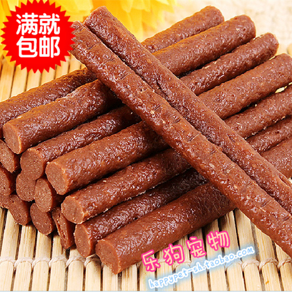 Le dog snack training super fragrant beef stick beef jerky pet food beef stick 500g