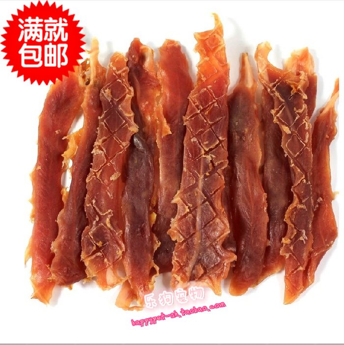 Duck jerky 420g whole duck meat whole sticks duck breast meat duck meat strip pet food dog snacks
