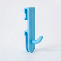 Синий средний двойной подвесной одинарный крючок