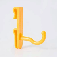 Желтый большой двойной одинарный крючок