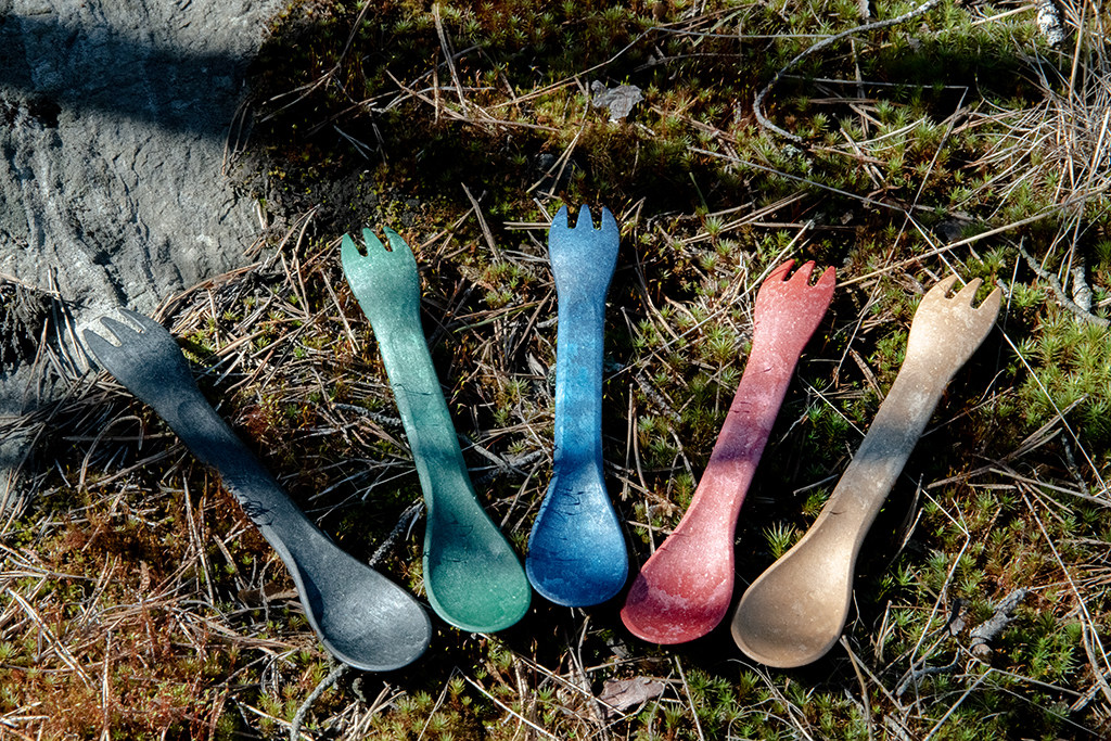 Finnish Original Clothing Kupilka Outdoor Camping Light Weight Picnic Cutlery Cutlery Environment Friendly Material Portable Soup Spoon Fork Suit-Taobao
