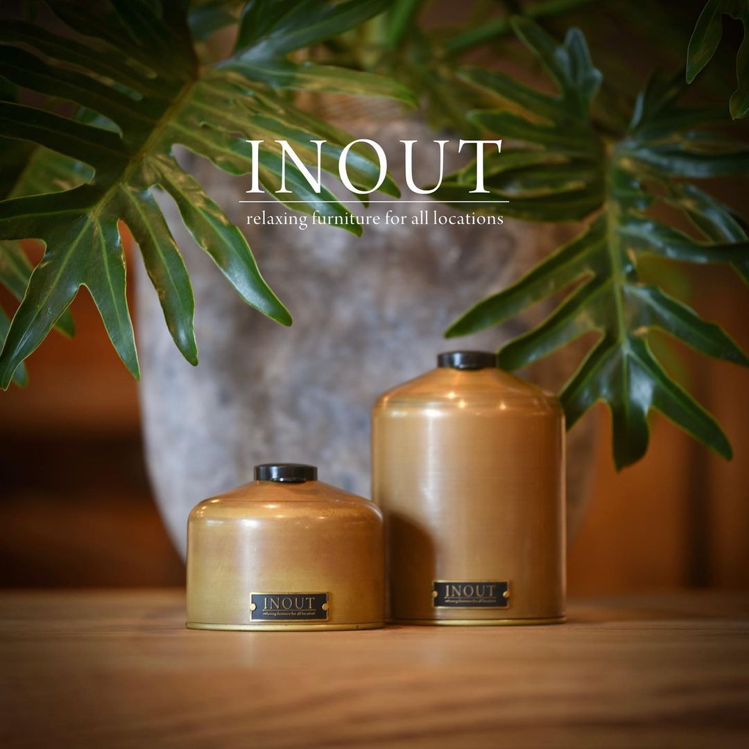 Made in Japan 2022 New Original Brass Retro Portable Outdoor Camping Picnic Alpine Alpine Liquefied Petroleum Gas Tank Set