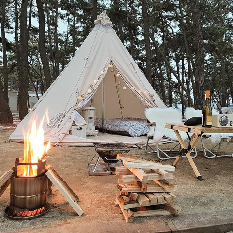Denmark Nordisk big white bear exquisite family camping outdoor portable moisture-proof pad mountaineering winter field tent