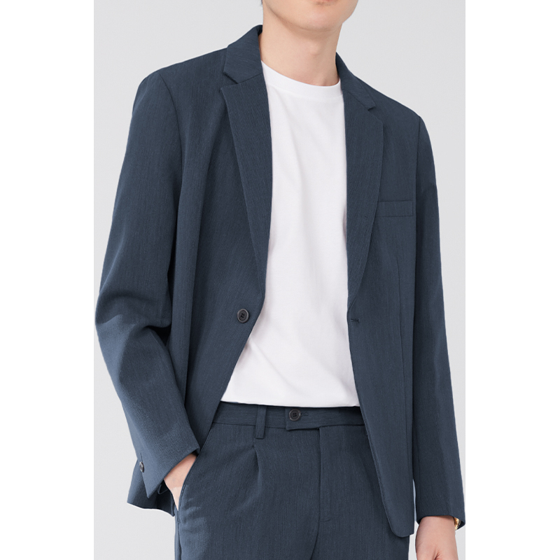 Casual Suit Men's Suit Jacket High-End Engagement Groom's Clothing Thin Spring Suit Wedding Top Casual Suit Men's Suit Jacket High-End Engagement Groom's Clothing Thin Spring Suit Wedding Top