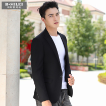 Casual suit mens jacket Slim Korean version handsome and versatile business mens suit jacket single piece spring and autumn trend