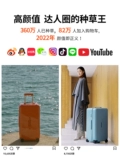 Вместительный и большой брендовый свежий чемодан, популярно в интернете