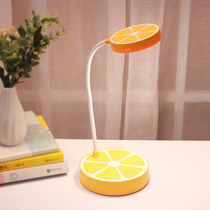 Creative eye protection LED desk lamp Student desk Learning dedicated dormitory rechargeable childrens bedroom bedside reading lamp