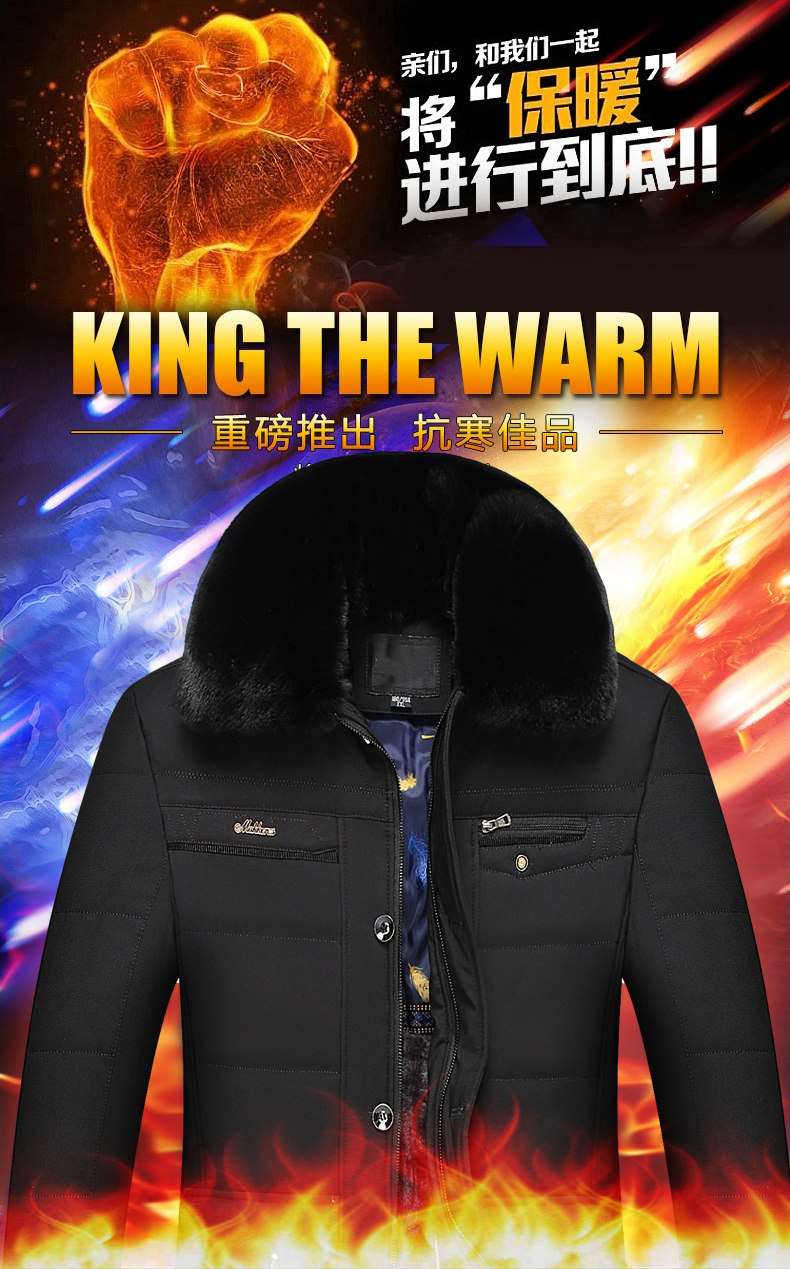 Blouson chaud pour homme en Nylon - Ref 3115131 Image 7