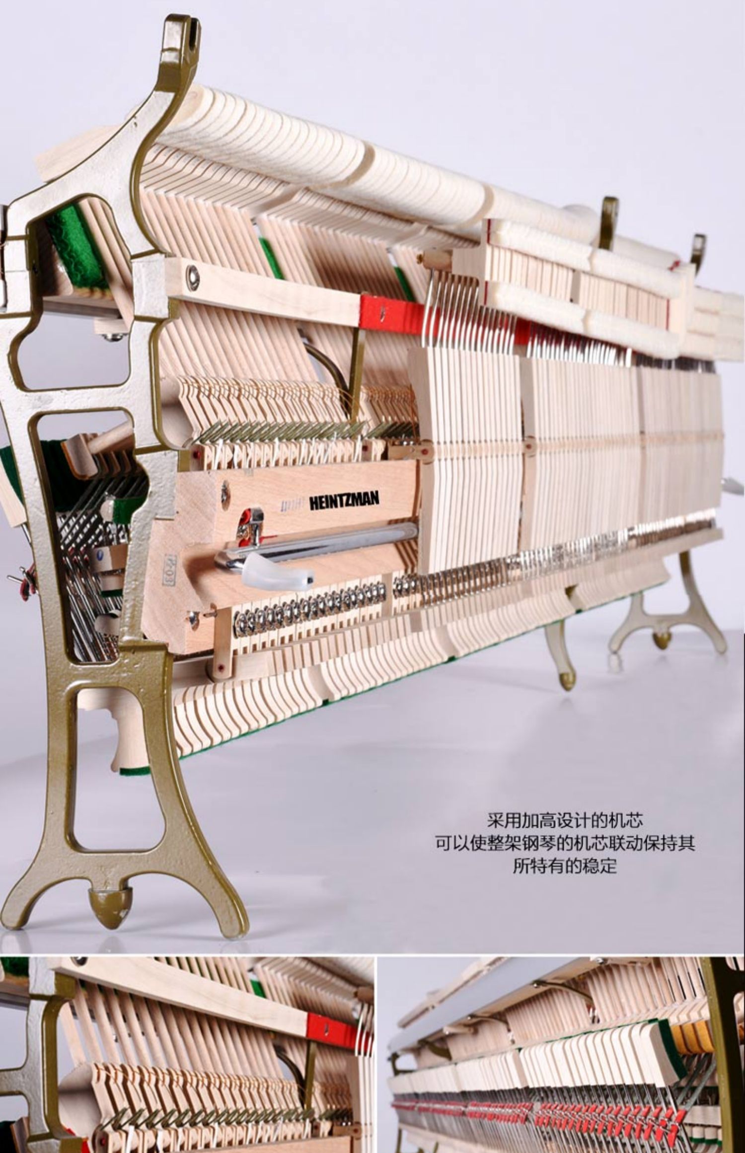 Canada Haiziman 132FBJ thương hiệu đàn piano chuyên nghiệp dành cho người lớn nhà mới chơi piano dọc cao cấp - dương cầm đàn piano mini