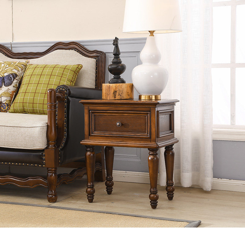 American-style corner a few sides a few ash solid wood corner a few sides a few seating corner a few telephone all solid wood corner a few