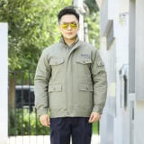 Удерживающая тепло хлопковая куртка, плащ, увеличенная толщина, средней длины