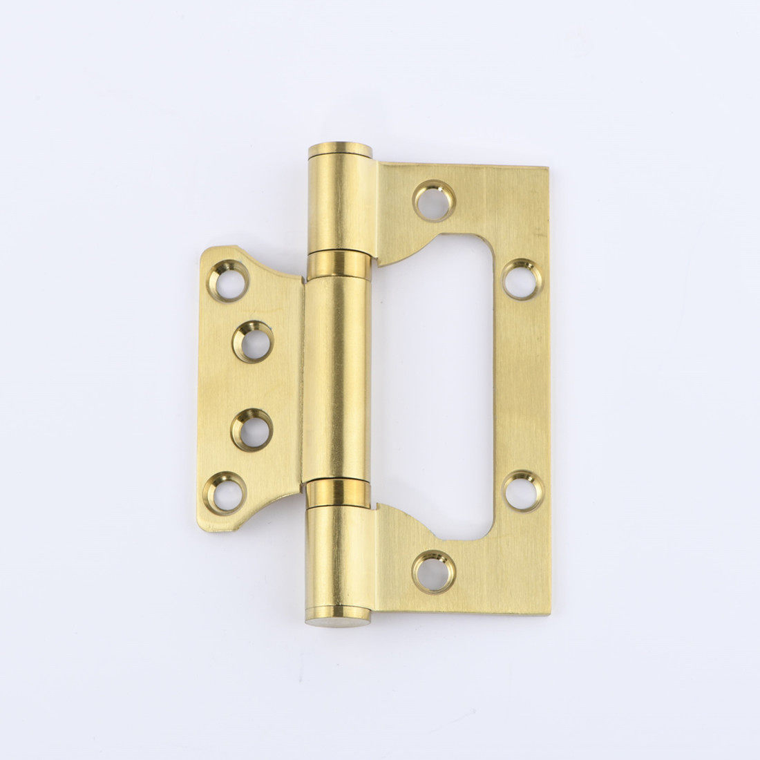 Brushed gold 4 inch mother and child hinge hinge wooden door powder room door Stainless steel hinge 304 thickened folding