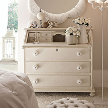 High-value dual-purpose Cabinet dressing table European solid wood cabinet Cabinet chest bedroom storage cabinet French drawer cabinet
