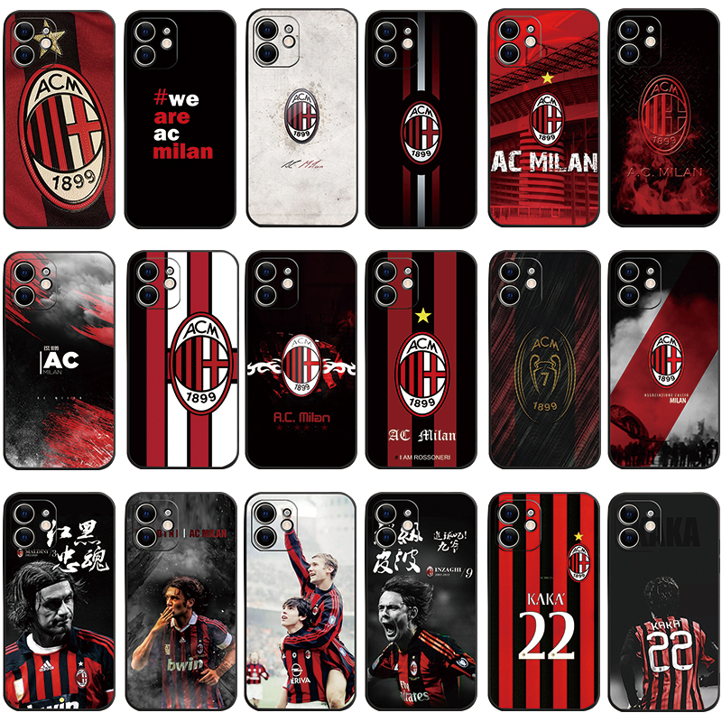 Ac Milan Phone Case Suitable for iPhone 165413Promax12 Apple 11Xs87Plus Kaka Oppofindx65Proreno10Pro+987K110Xa136 One Plus Ace2Pr