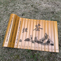 Bamboo Slips Book Land Plume Tea Scripted Tea Road Six Gentleman Tea Culture Books Vintage Decorations Hem