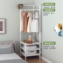 German simple and light luxury corner coat rack floor-standing bedroom corner clothes drying rack simple storage rack clothes rack