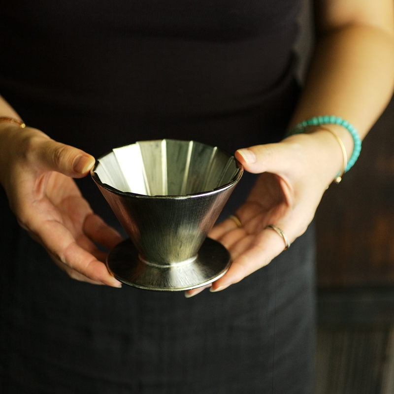 Songfeng Taoshe Handmade Coffee Filter Cup Ceramic Filter Drip Cup Vintage Hand-Brewed Coffee Equipment Filtering Equipment
