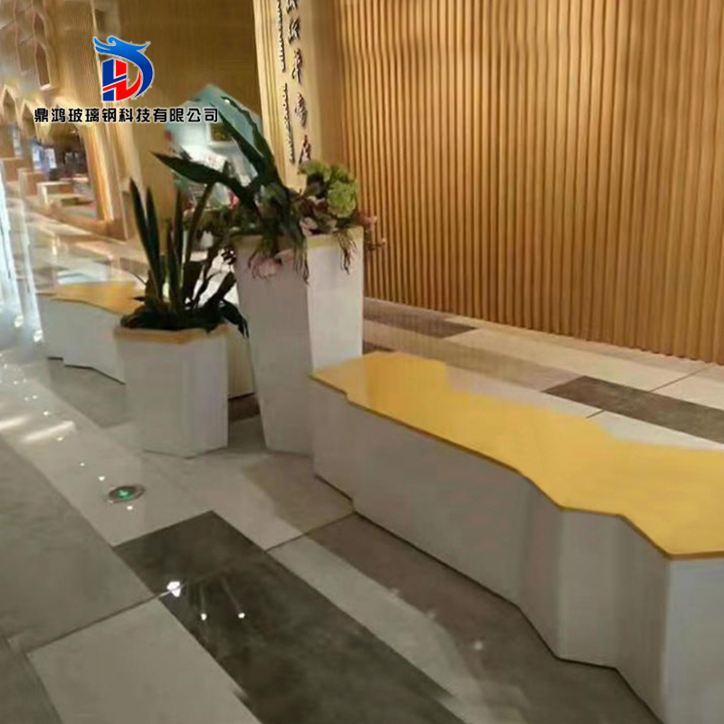 Beauty Chen Glass Fiber Casual Seat Outdoor Garden Forest Landscape Creativity Imitation Wood Special-shaped Chair Mall Hotel Rest Stool