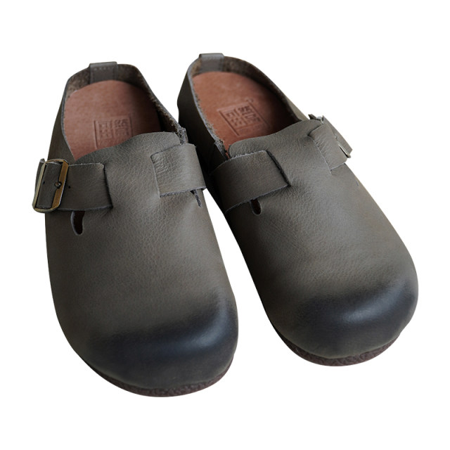 Zhixu/Soft breathable ຜັກ tanned ຊັ້ນທໍາອິດ cowhide sandals ແປດ້ວຍມືບໍລິສຸດແລະ slippers ສໍາລັບແມ່ຍິງ