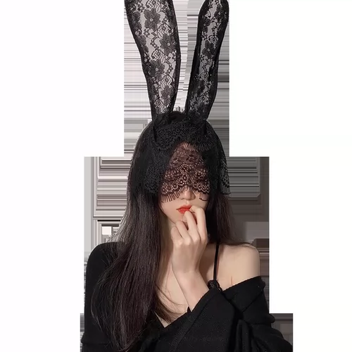 Сексуальный ободок, шлем для ресниц, кружевная повязка для глаз, нижнее белье, милый универсальный аксессуар