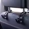 Car hook Car seat back Car supplies Rear seat headrest Invisible creative hanging hook Multi-function