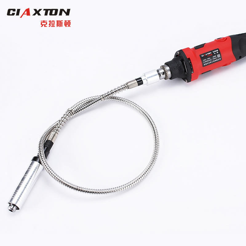 Electric clear slit cone stainless steel flexible shaft electric drill electric grinding universal extension pipe hanger grinding and engraving pen accessories