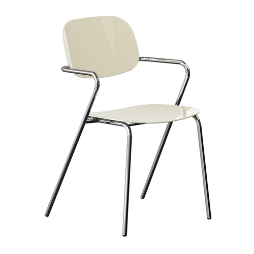 Скандинавский акриловый прозрачный стул, современный простой подлокотник, домашний стул со спинкой, обеденный стул, стол для переговоров, табурет