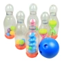 Đồ chơi Bowling Trẻ em Bowling đầy màu sắc 6 + 1 Bài tập Phối hợp tay-mắt găng tay chơi bowling