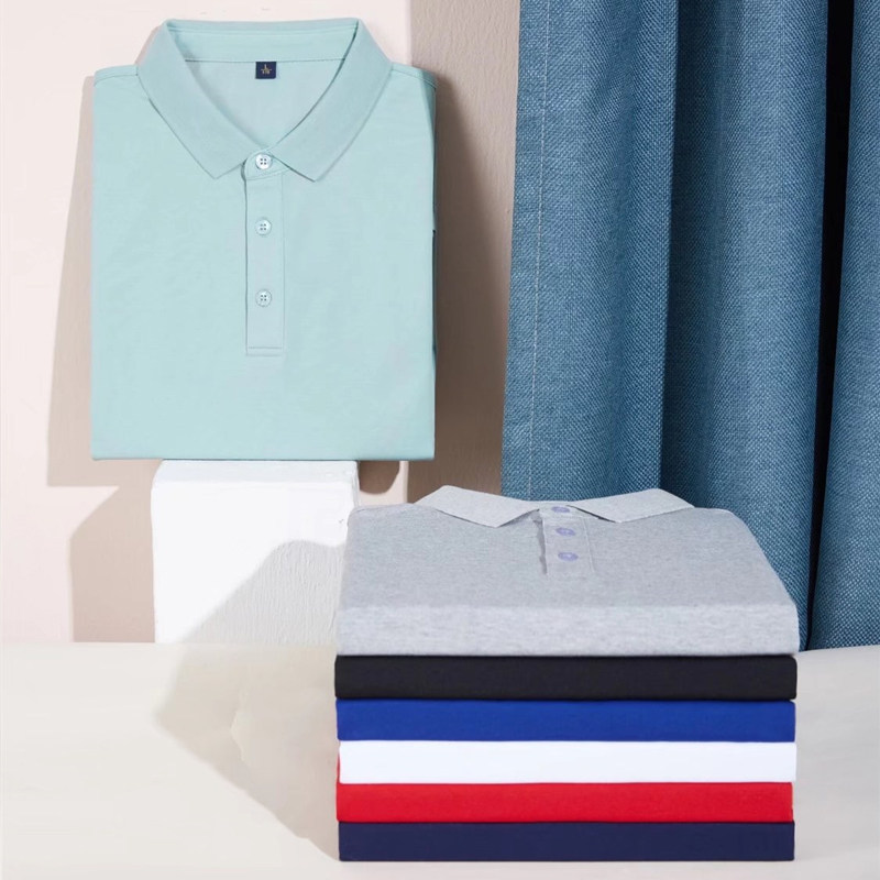 Summer high-end T-shirt custom outdoor cultural advertising POLO shirt men and women short-sleeved overalls custom printed logo - Taobao