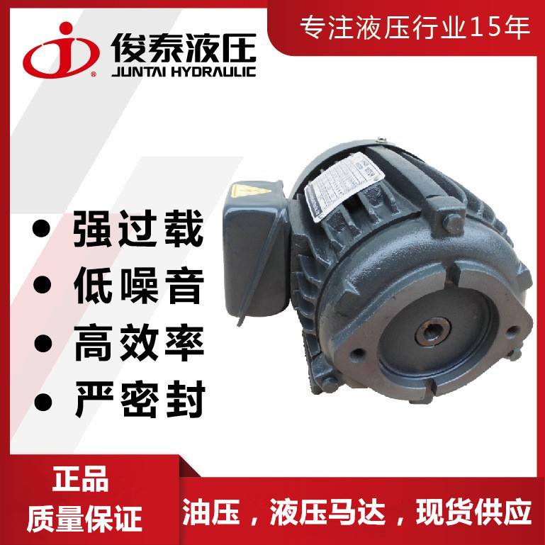 JUN TAI Horizontal Juntai Oil Pump Motor Hydraulic Oil Pressure Motor AEEH-80-4 1HP 90L-4 2HP